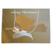 Grand Sac Cadeau Trompettes anges (Devant)