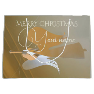 Grand Sac Cadeau Trompettes anges