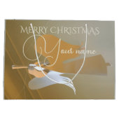 Grand Sac Cadeau Trompettes anges (Dos)