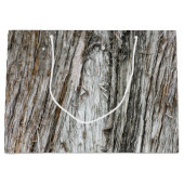 Grand Sac Cadeau Tronc d'arbre (Devant)