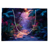 Grand Sac Cadeau Tropical Hawaiian Walking Path (Dos)