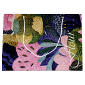 Grand Sac Cadeau Tropical Modernism Gift Bag (Horizontal Edition) (Devant)