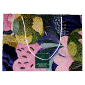 Grand Sac Cadeau Tropical Modernism Gift Bag (Horizontal Edition) (Dos)