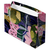 Grand Sac Cadeau Tropical Modernism Gift Bag (Horizontal Edition) (Dos Angle)
