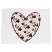 Grand Sac Cadeau Truffle Heart (Devant)