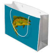 Grand Sac Cadeau Truite arc-en-ciel à feuilles d'Aspen 3 (Dos Angle)