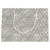 Grand Sac Cadeau Tuiles nacrées (Devant)