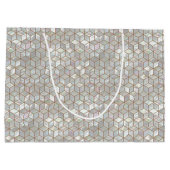 Grand Sac Cadeau Tuiles nacrées (Dos)