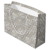 Grand Sac Cadeau Tuiles nacrées (Dos Angle)