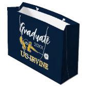 Grand Sac Cadeau UC Irvine | UCI Anteaters Zot! (Dos Angle)