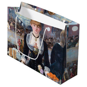 Grand Sac Cadeau Un bar aux Folies-Bergere, Manet Grand Cadeau