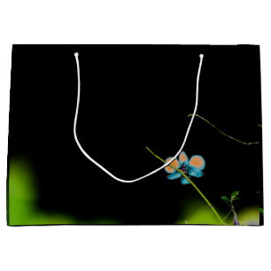 Grand Sac Cadeau Un sac-cadeau orchidée