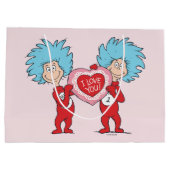 Grand Sac Cadeau Une Chose Deux Je T'Aime (Dos)