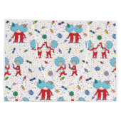 Grand Sac Cadeau Une chose deux Motif de fête (Dos)