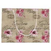 Grand Sac Cadeau Une Ephemera Design Series 20 (Dos)