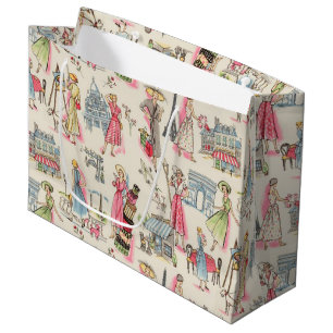 Grand Sac Cadeau Une journée à Paris