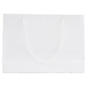 Grand Sac Cadeau Une texture de maille rouge et orange est affichée (Dos)