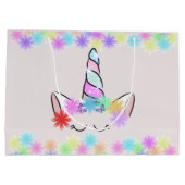 Grand Sac Cadeau Unicorn (Dos)