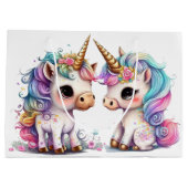 Grand Sac Cadeau Unicorn Friends (Dos)