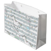 Grand Sac Cadeau Unicorne (Dos Angle)