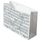 Grand Sac Cadeau Unicorne (Devant Angle)