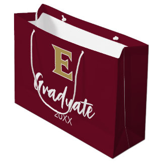 Grand Sac Cadeau Université Elon E | Diplômé 20XX