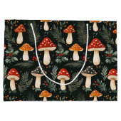 Grand Sac Cadeau Vacances boisées enchantées (Dos)