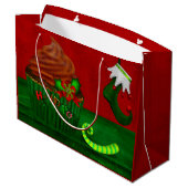 Grand Sac Cadeau Vacances Cupcake Whimsey LARGE SEULEMENT (Dos Angle)