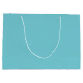 Grand Sac Cadeau Vacances de biscuits de Noël et de chocolat chaud (Dos)