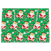 Grand Sac Cadeau Vacances de volleyball créatif (Devant)