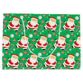 Grand Sac Cadeau Vacances de volleyball créatif (Dos)