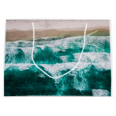 Grand Sac Cadeau Vagues (Devant)