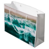 Grand Sac Cadeau Vagues (Dos Angle)