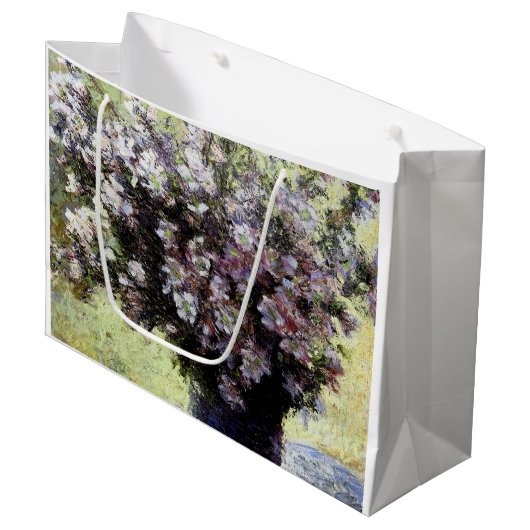 Grand Sac Cadeau Vase de fleurs (Devant Angle)
