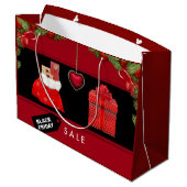 Grand Sac Cadeau Vendredi noir (Dos Angle)