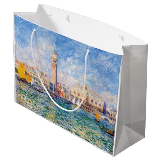Grand Sac Cadeau Venise, Venezia, Renoir (Dos Angle)