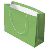 Grand Sac Cadeau Véritable Pistachio Vert (Dos Angle)