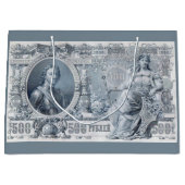 Grand Sac Cadeau vers 1912 Russie tsariste 500 roubles imprimer (Devant)