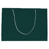 Grand Sac Cadeau vert (Dos)
