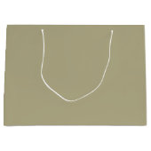 Grand Sac Cadeau Vert sage (Devant)