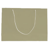 Grand Sac Cadeau Vert sage (Dos)