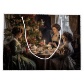 Grand Sac Cadeau Victorian Christmas Tea Party (Dos)