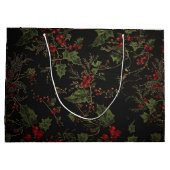 Grand Sac Cadeau Victorian Crimson Xmas Gift Bag (Dos)