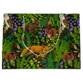 Grand Sac Cadeau Vie forestière (Devant)