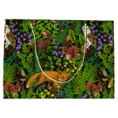 Grand Sac Cadeau Vie forestière (Dos)