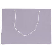 Grand Sac Cadeau Vieux lavande solide pourpre poussiéreux (Devant)