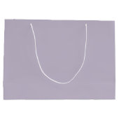 Grand Sac Cadeau Vieux lavande solide pourpre poussiéreux (Dos)