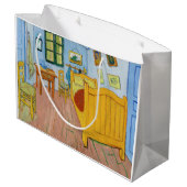 Grand Sac Cadeau Vincent Van Gogh - Chambre de Vincent à Arles (Dos Angle)