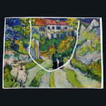 Grand Sac Cadeau Vincent van Gogh - Escalier à Auvers<br><div class="desc">Escalier à Auvers - Vincent van Gogh,  Huile sur toile,  1890 à Auvers-sur-Oise</div>