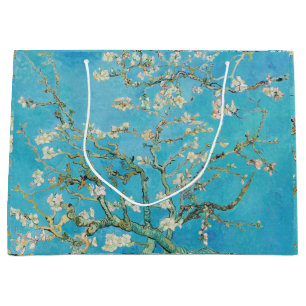 Grand Sac Cadeau Vincent van Gogh - Fleur d'amandier